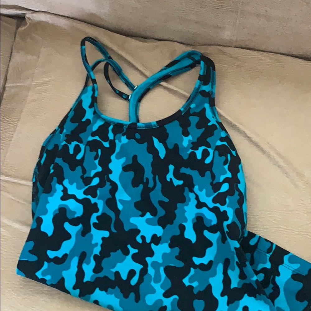 NWT Camo Workout Top